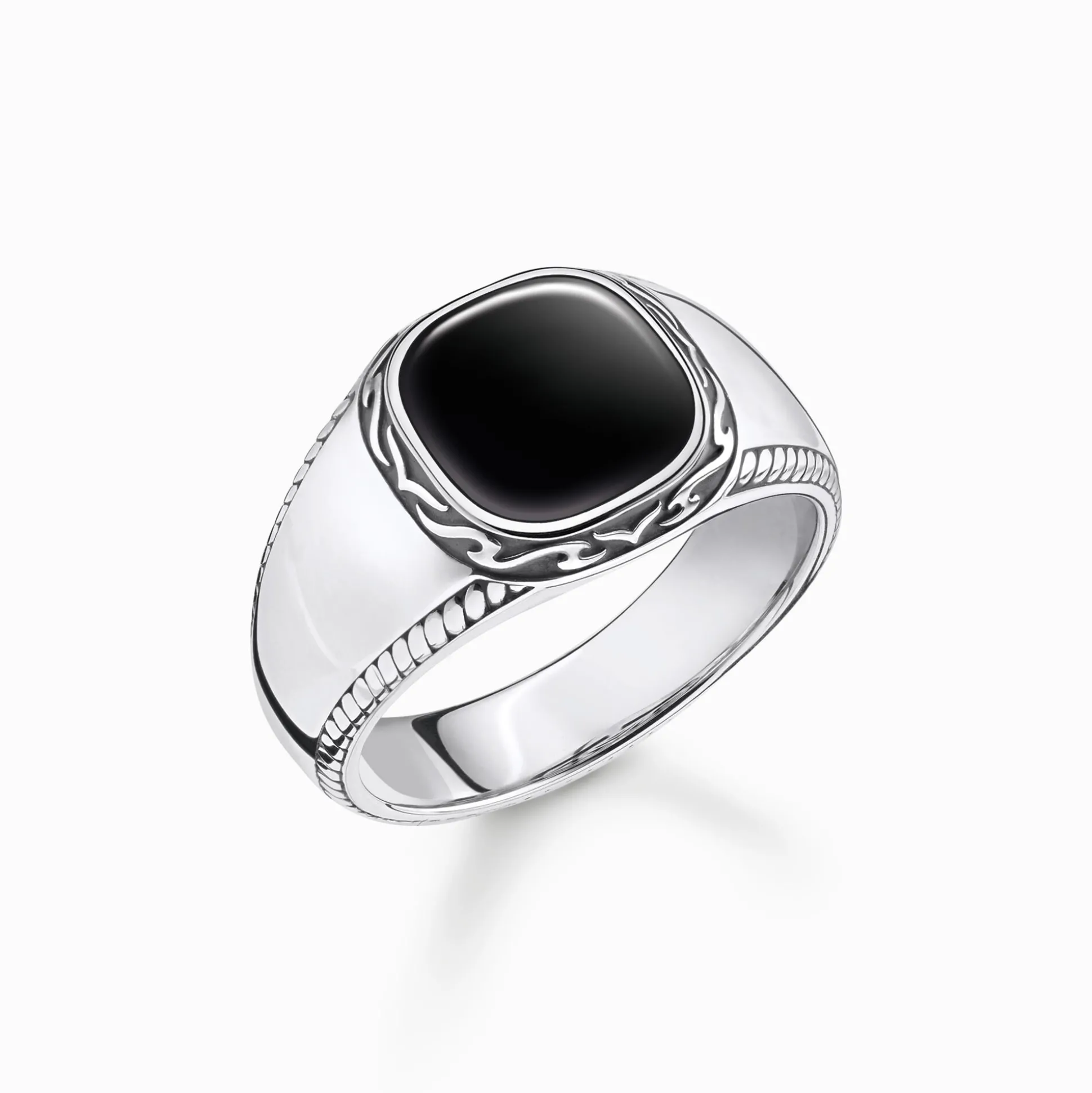 Hot Ring schwarz Damen Ringe|Ringe