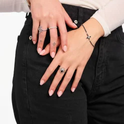 Discount Ring Spinne Spider Romance Silber Damen Ringe|925 Silber
