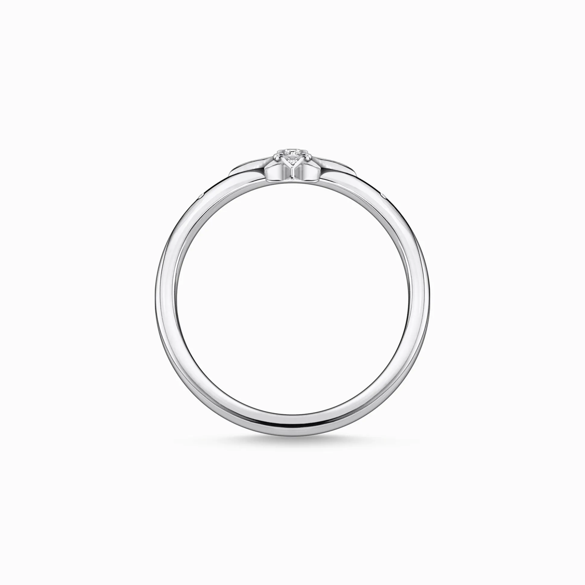 Best Sale Ring Stern mit Steinen silber Damen Ringe