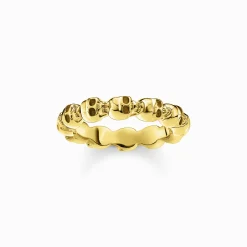 Sale Ring Totenkopf gold Damen Ringe|Ringe