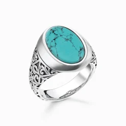 Discount Ring türkis Damen Ringe|Ringe