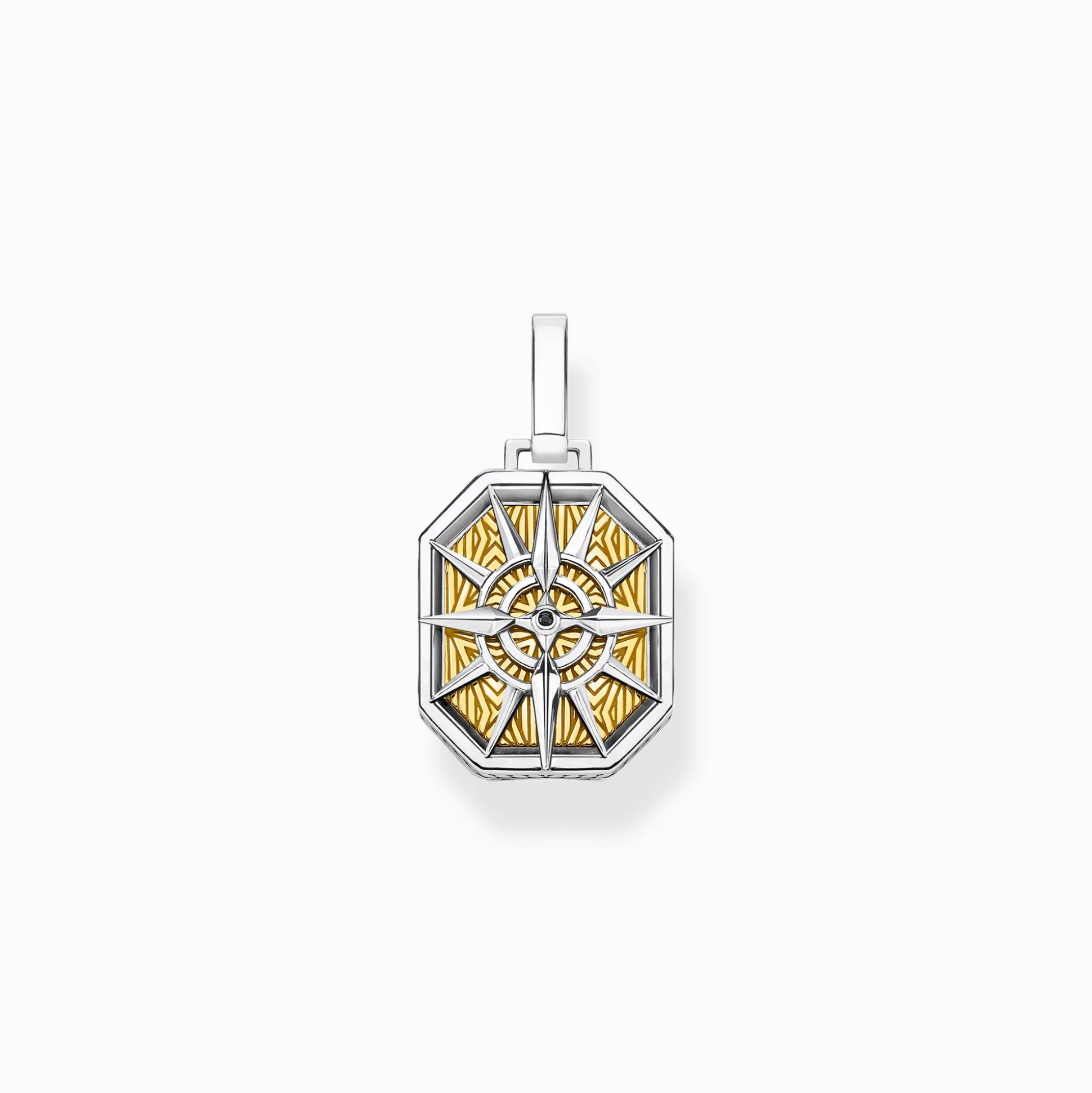 Best Sale Set Kette kleiner Kompass gold und silber Damen Halsketten|Halsketten