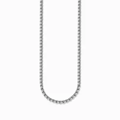 Best Sale Set Kette Maori Kreuz silber geschwärzt Herren Halsketten|925 Silber