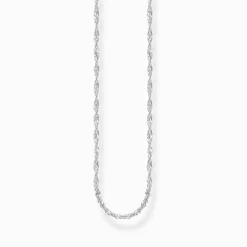 Hot Singapurkette Silber Stärke 1,7 mm Damen Halsketten|Halsketten