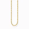 Discount Singapurkette vergoldet Stärke 1,7 mm Damen Halsketten|18K Vergoldung - 925 Silber