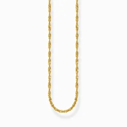 Discount Singapurkette vergoldet Stärke 1,7 mm Damen Halsketten|18K Vergoldung - 925 Silber