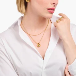 Discount Singapurkette vergoldet Stärke 1,7 mm Damen Halsketten|18K Vergoldung - 925 Silber