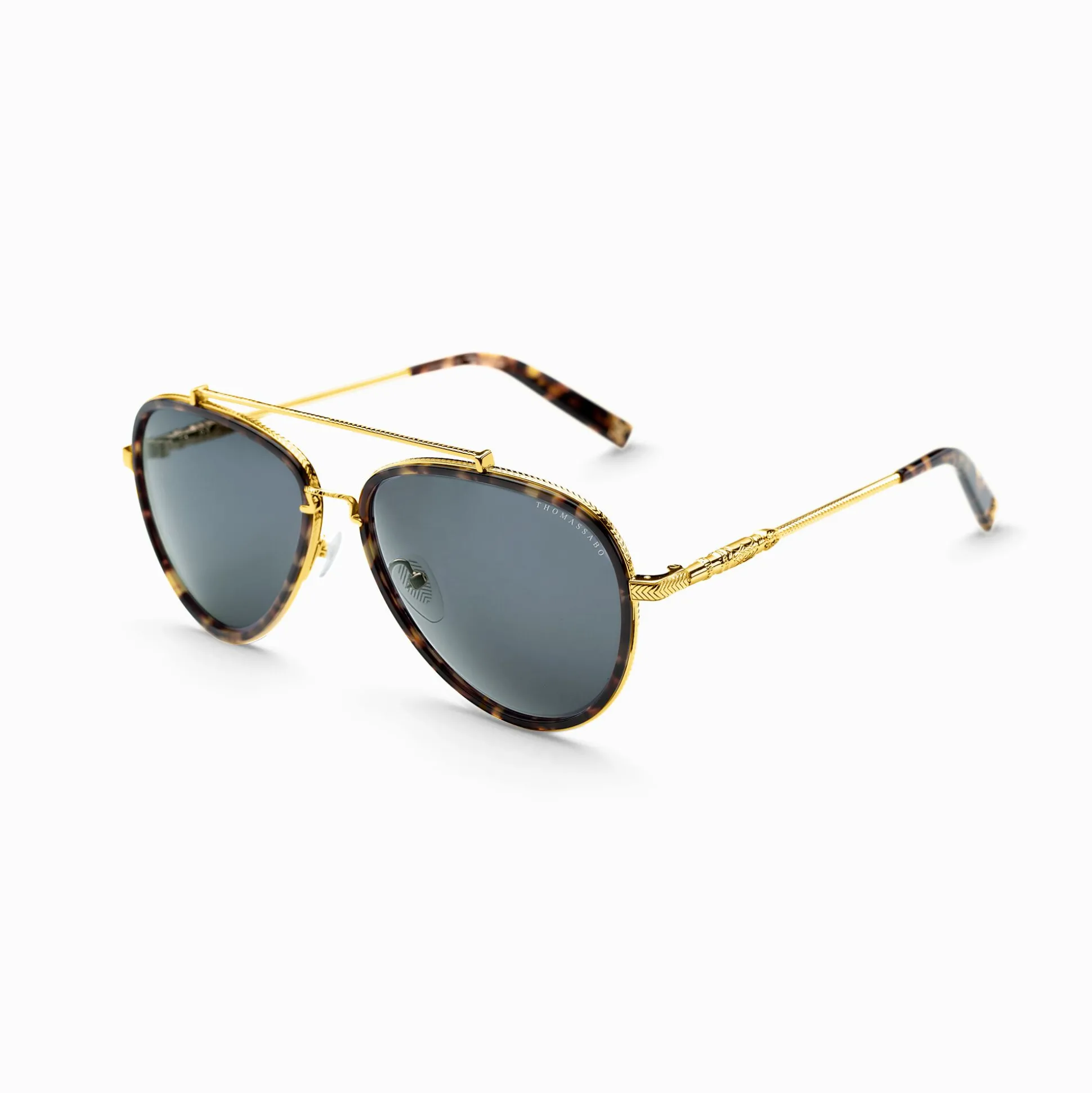 Store Sonnenbrille Harrison Pilot Ethno Havanna Damen Sonnenbrillen|Sonnenbrillen