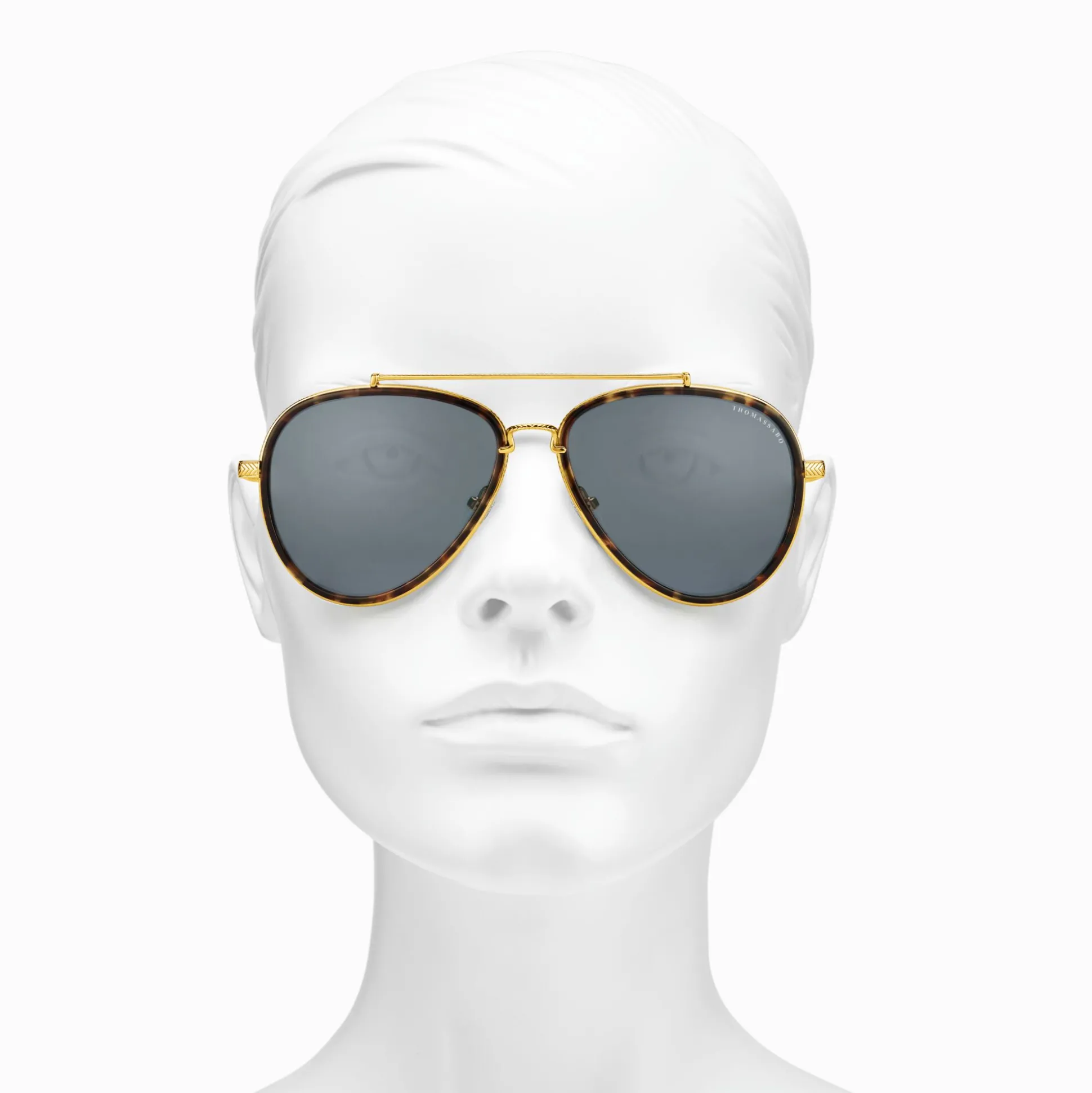 Store Sonnenbrille Harrison Pilot Ethno Havanna Damen Sonnenbrillen|Sonnenbrillen