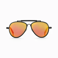 Best Sale Sonnenbrille HARRISON Pilotenform orange verspiegelt schwarz Damen Sonnenbrillen|Sonnenbrillen