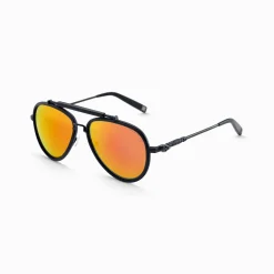 Best Sale Sonnenbrille HARRISON Pilotenform orange verspiegelt schwarz Damen Sonnenbrillen|Sonnenbrillen