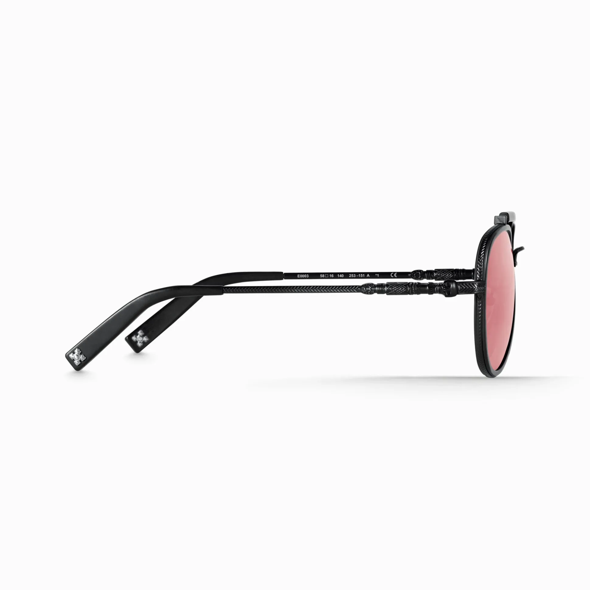 Best Sonnenbrille Harrison Pilot dunkelrot Damen Sonnenbrillen|Sonnenbrillen