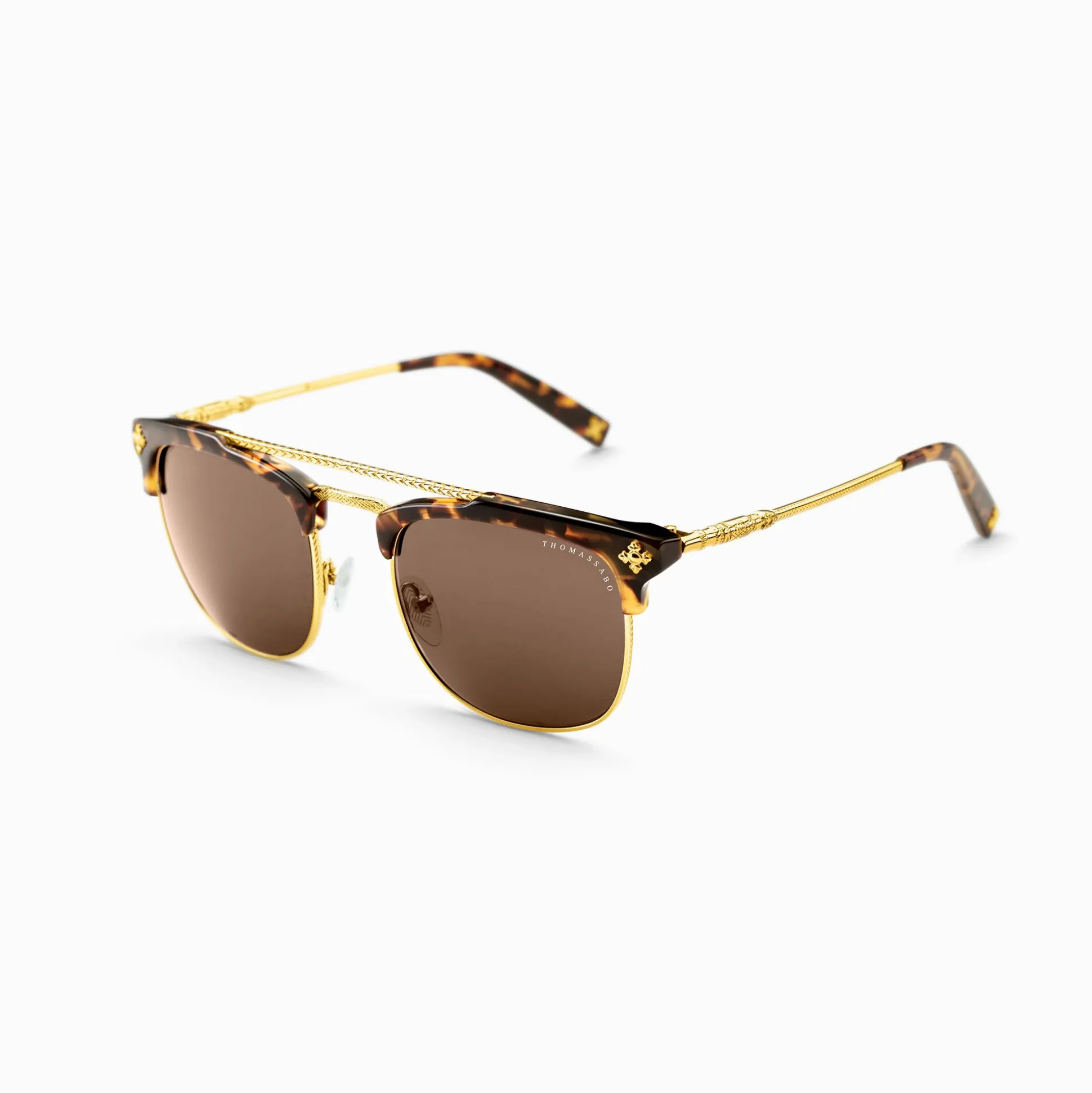 Cheap Sonnenbrille James Trapez Kreuz Havanna Damen Sonnenbrillen|Sonnenbrillen