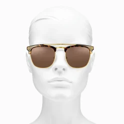 Cheap Sonnenbrille James Trapez Kreuz Havanna Damen Sonnenbrillen|Sonnenbrillen