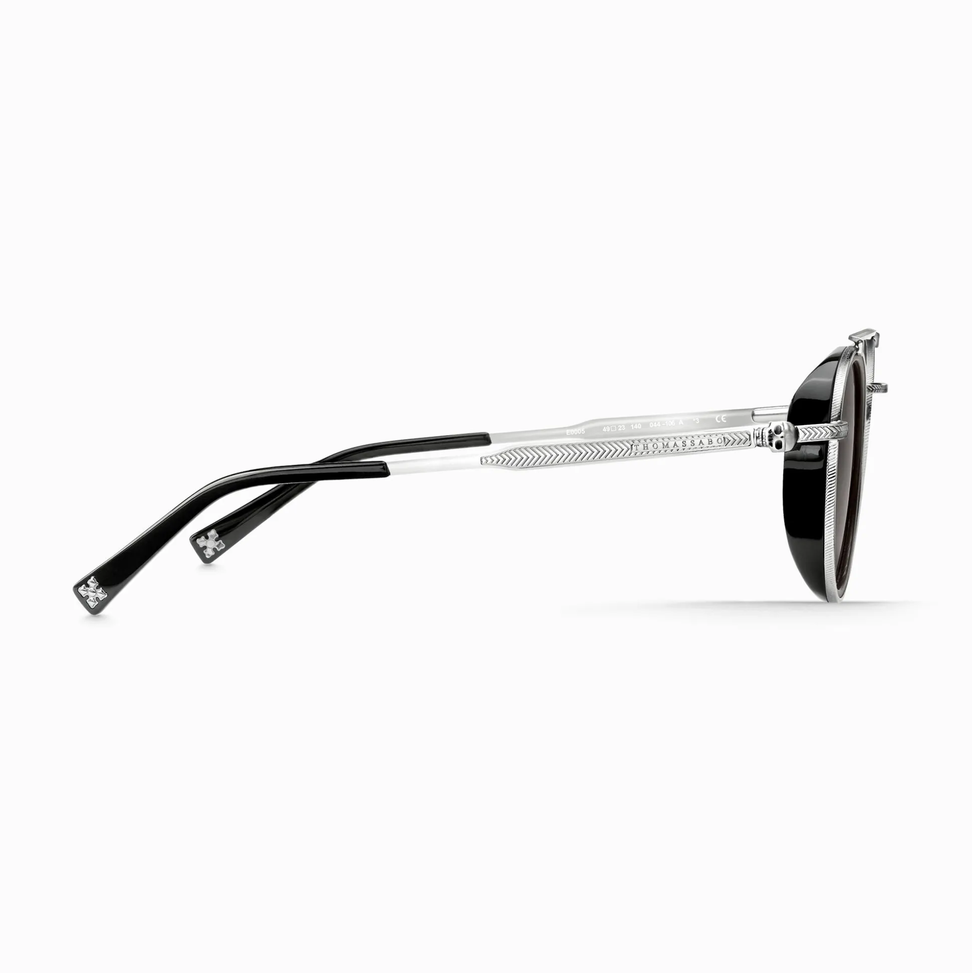 Sale Sonnenbrille Johnny Panto Totenkopf Damen Sonnenbrillen|Sonnenbrillen