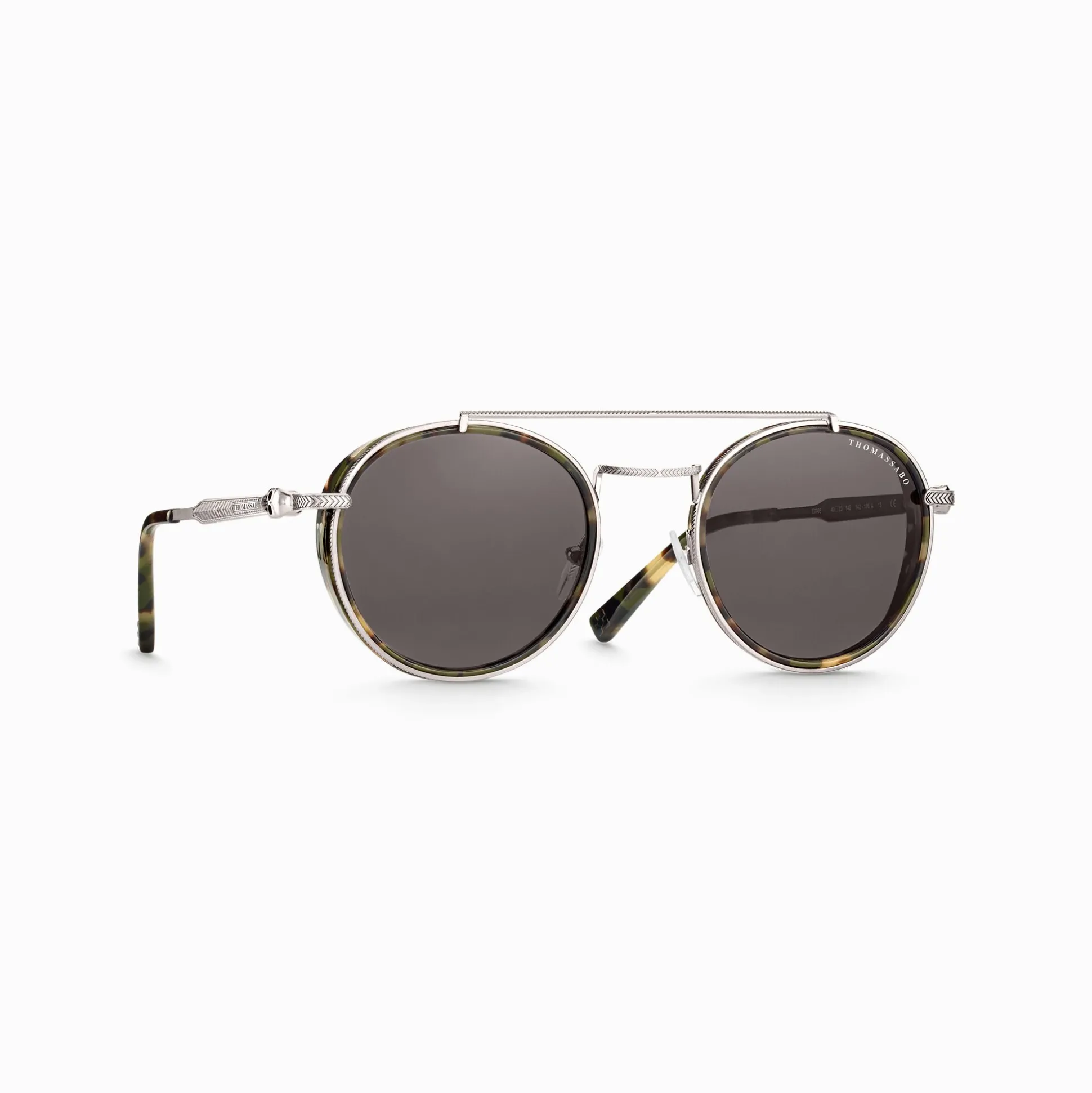 Cheap Sonnenbrille Johnny Panto Totenkopf Havanna Damen Sonnenbrillen|Sonnenbrillen