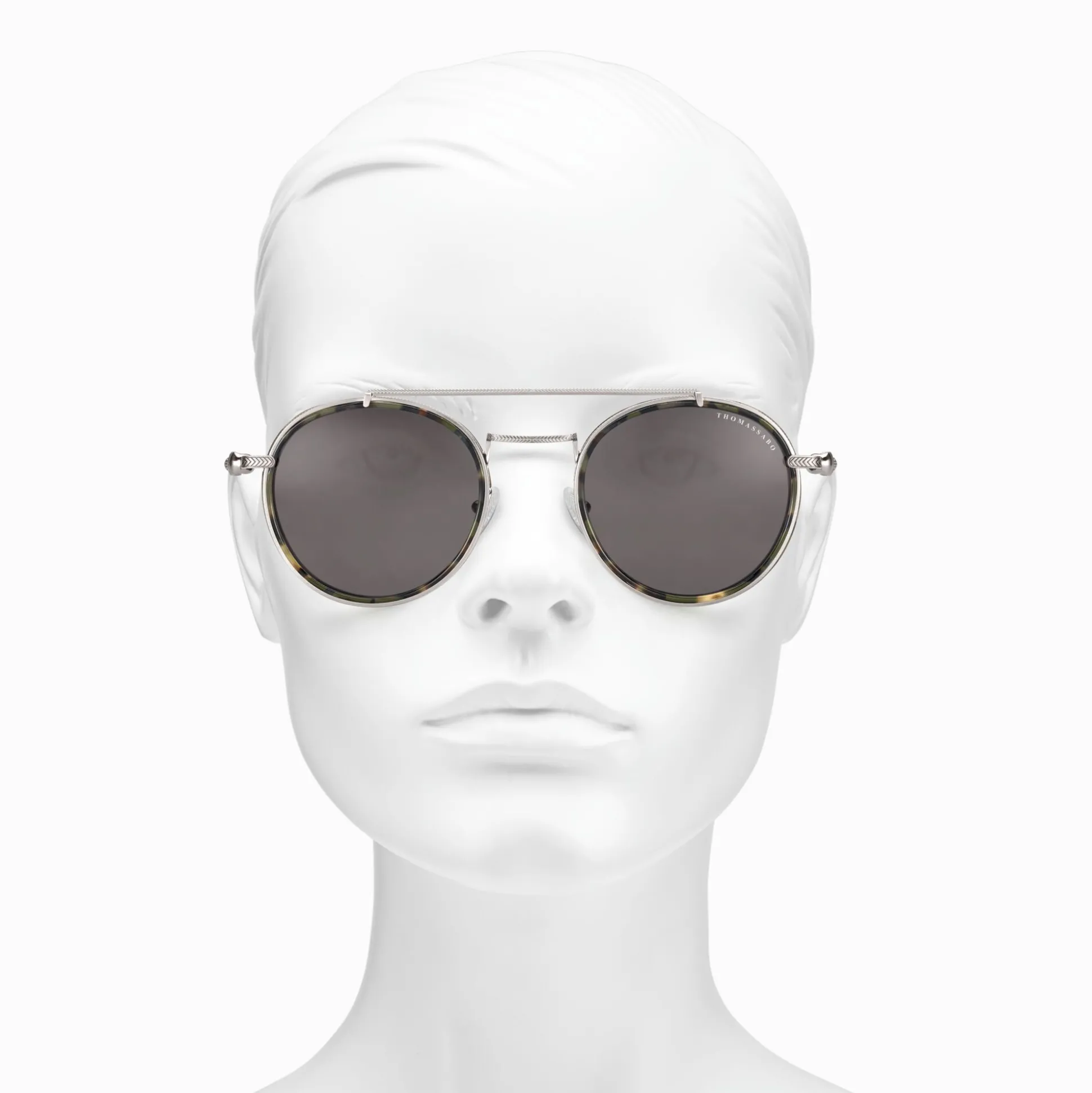 Cheap Sonnenbrille Johnny Panto Totenkopf Havanna Damen Sonnenbrillen|Sonnenbrillen