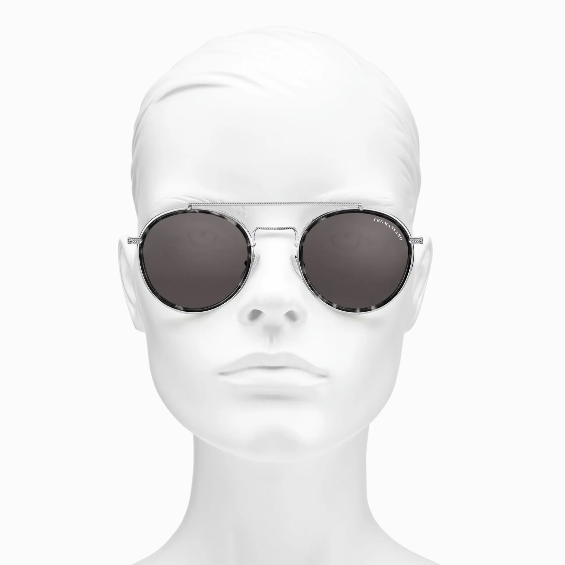 Fashion Sonnenbrille Johnny Panto Ethno Havanna Damen Sonnenbrillen|Sonnenbrillen