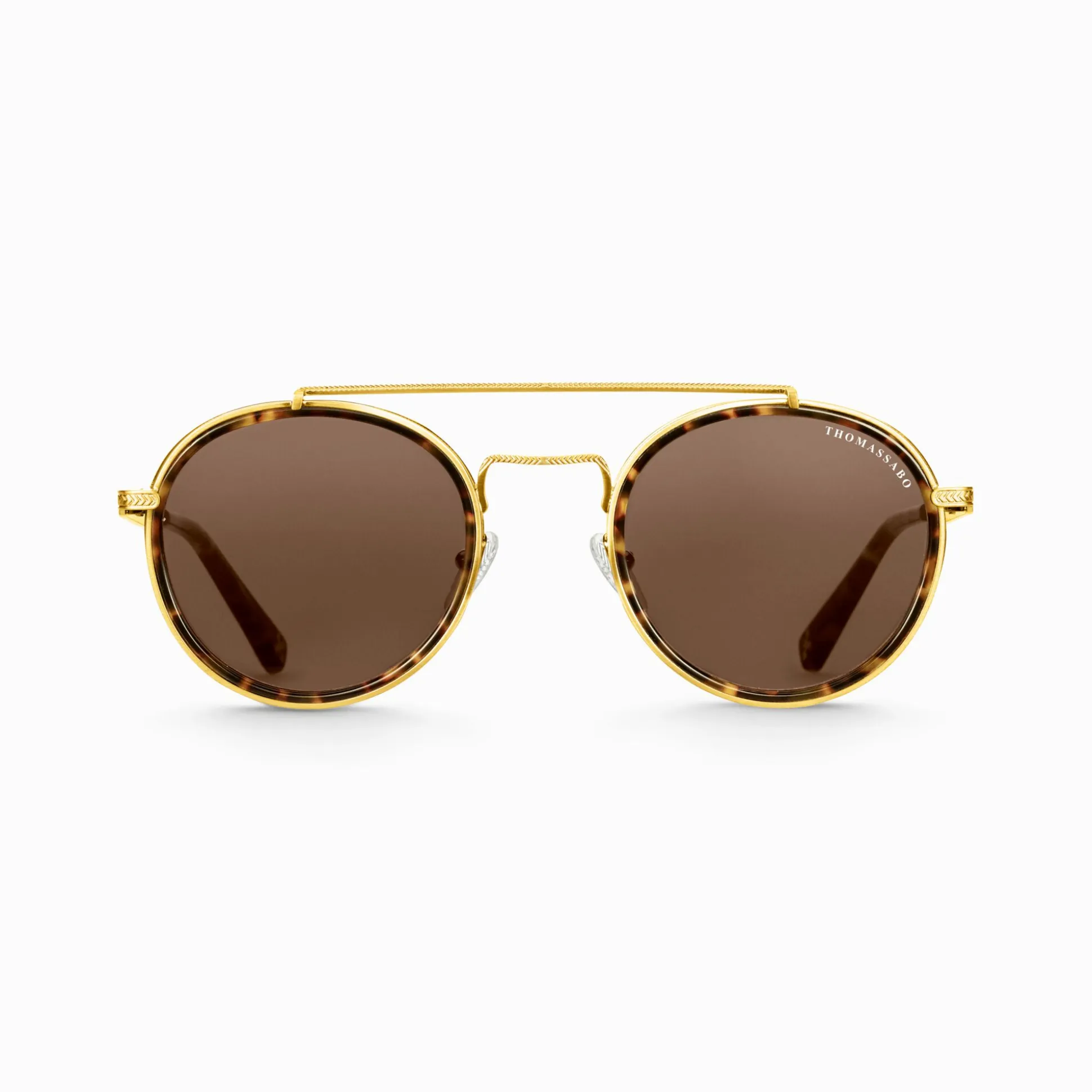 Cheap Sonnenbrille Johnny Panto Ethno Havanna Damen Sonnenbrillen|Sonnenbrillen