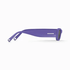 Hot Sonnenbrille Kim schmal rechteckig violett Damen Sonnenbrillen