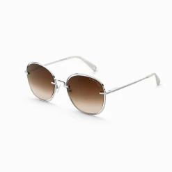 Discount Sonnenbrille Mia Quadratisch braun Damen Sonnenbrillen