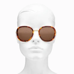 Cheap Sonnenbrille Mia Quadratisch Havanna Damen Sonnenbrillen