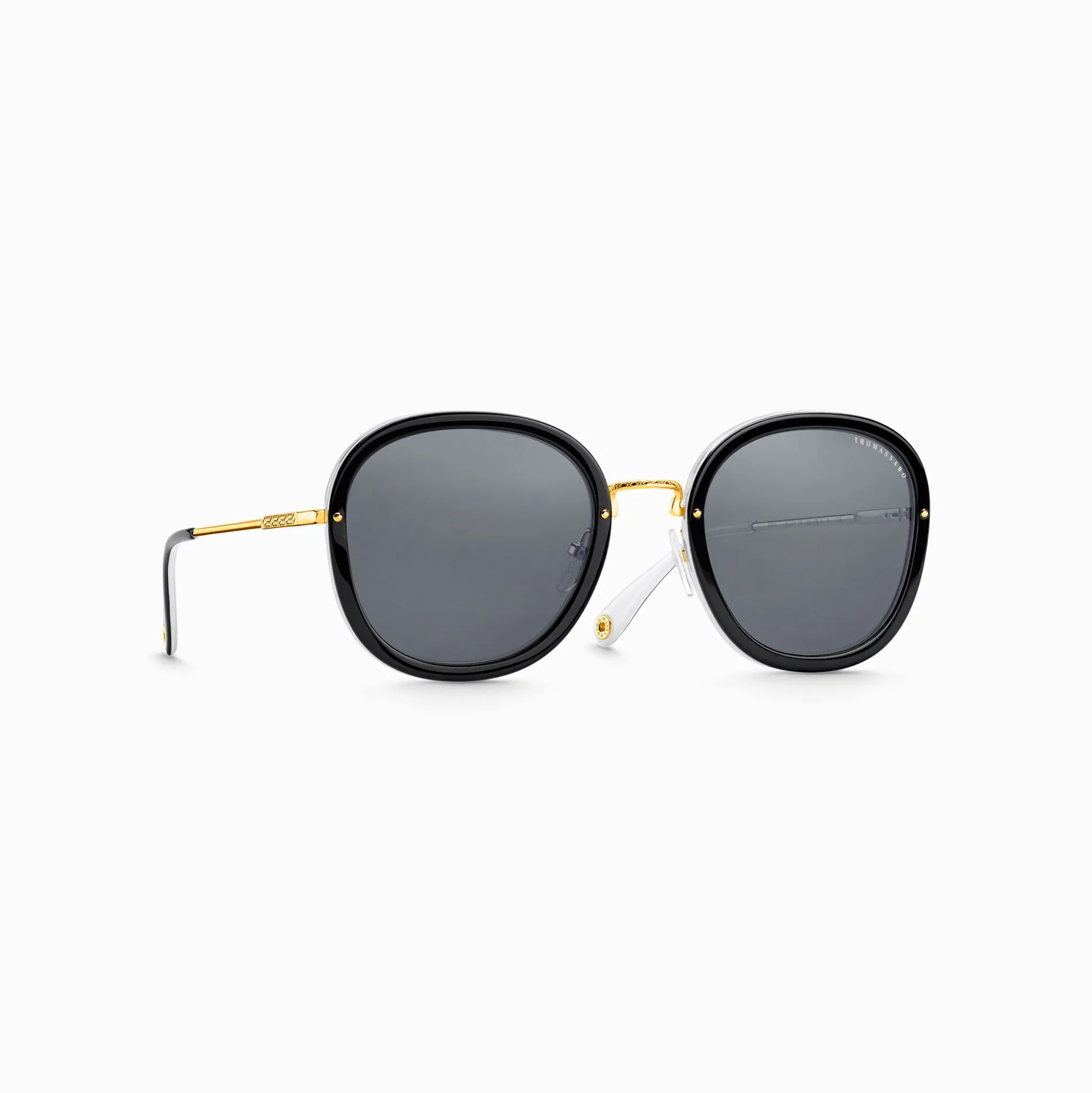 Cheap Sonnenbrille Mia Quadratisch grau Damen Sonnenbrillen
