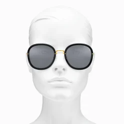Cheap Sonnenbrille Mia Quadratisch grau Damen Sonnenbrillen
