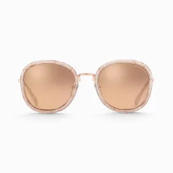 Best Sale Sonnenbrille Mia Quadratisch rosa Verspiegelt Damen Sonnenbrillen