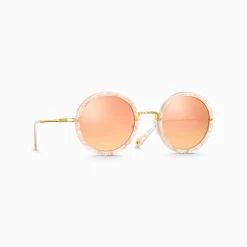 New Sonnenbrille Romy Rund Ethno Verspiegelt Damen Sonnenbrillen