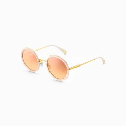 New Sonnenbrille Romy Rund Ethno Verspiegelt Damen Sonnenbrillen