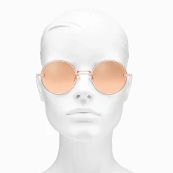 Clearance Sonnenbrille Romy Rund Verspiegelt Damen Sonnenbrillen