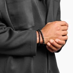 Shop Talisman-Armband mit Obsidian und Tigerauge Damen Armbänder|Armbänder