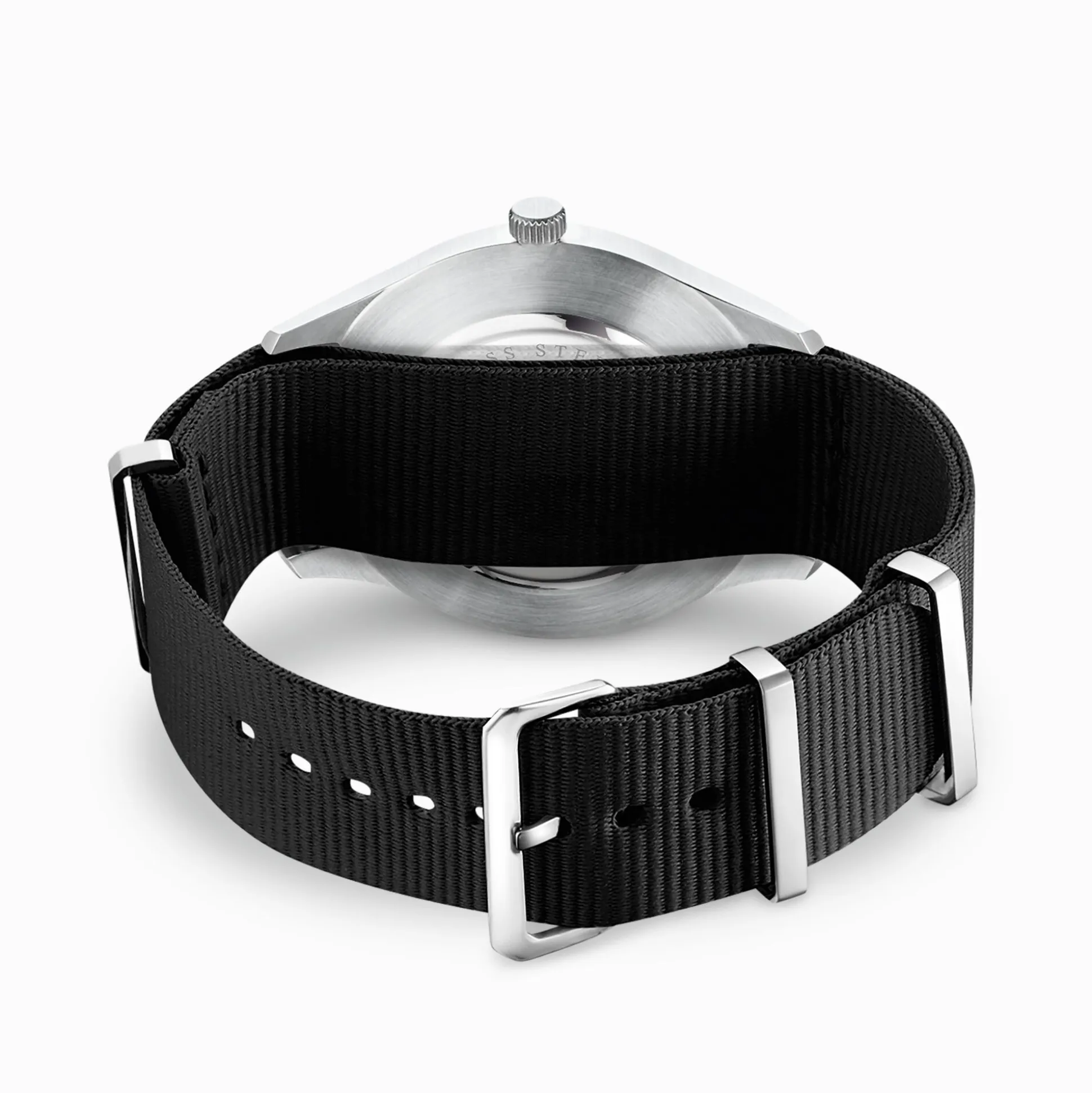 Outlet Uhrenarmband Code TS Nato schwarz Damen Uhren|Damenuhren