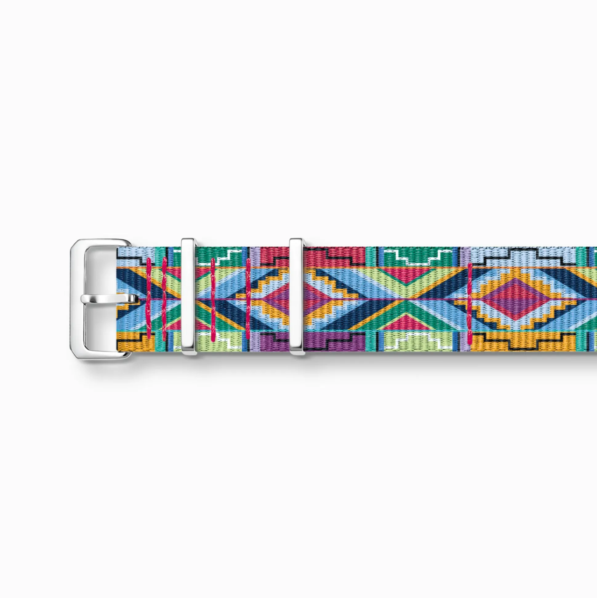 New Uhrenarmband Code TS Nato Grafikmuster bunt Damen Uhren|Damenuhren