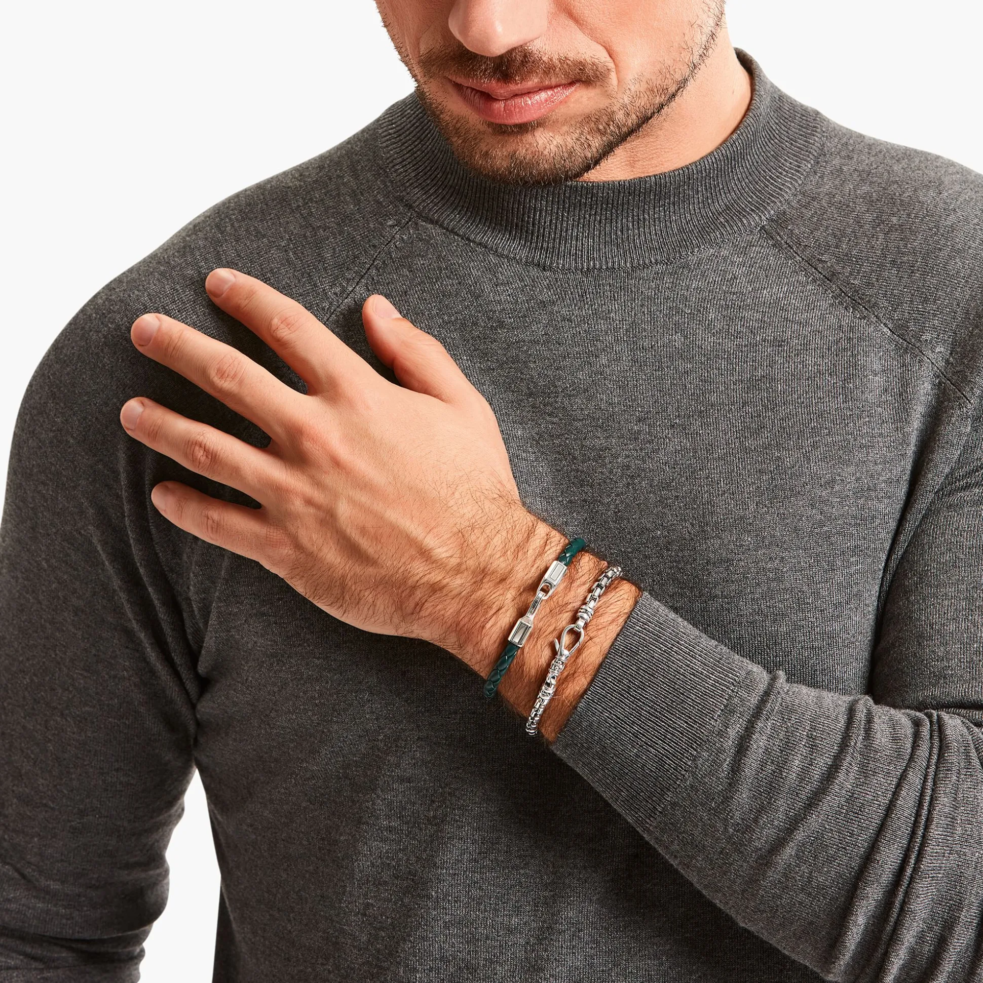 New Venezia-Armband Silber geschwärzt Damen Armbänder|Armbänder
