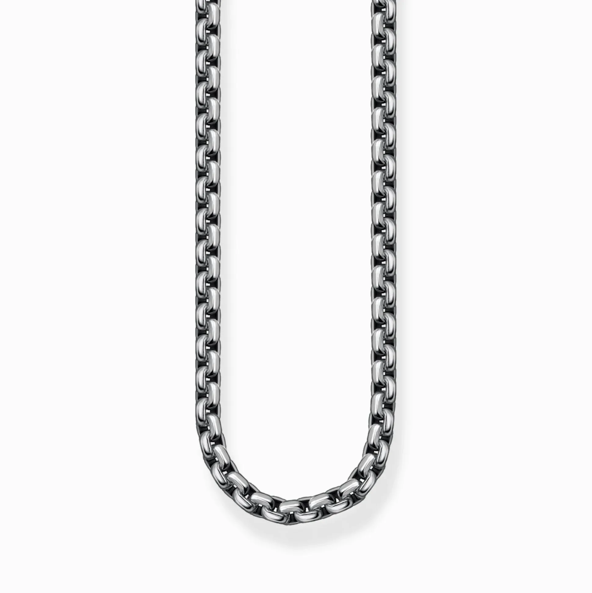Best Venezia-Kette Silber geschwärzt Stärke 4 mm Damen Halsketten|Halsketten