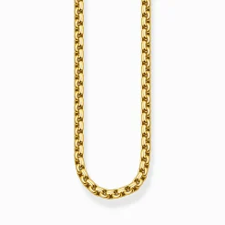 New Venezia-Kette vergoldet Stärke 4 mm Damen Halsketten|18K Vergoldung - 925 Silber
