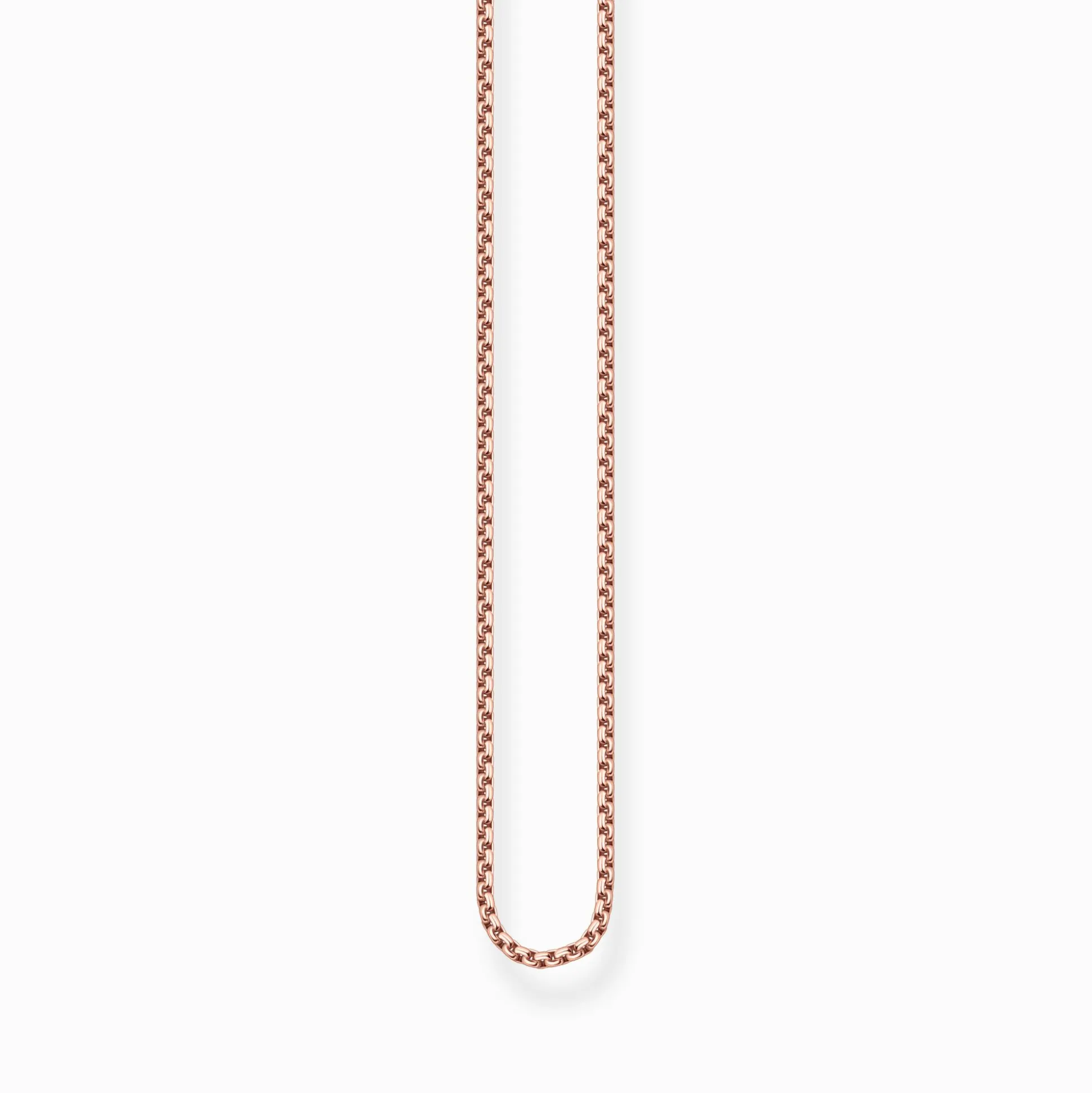 Outlet Venezianerkette L42v 3 Ösen GPPI Damen Halsketten|18K Rosé-Vergoldung - 925 Silber