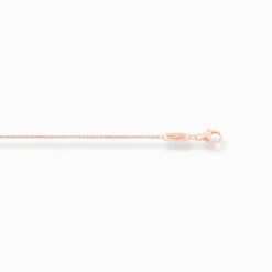 Outlet Venezianerkette L42v 3 Ösen GPPI Damen Halsketten|18K Rosé-Vergoldung - 925 Silber