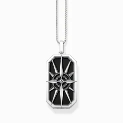 Store Venezianerkette L42v oxidiert 3 Ösen Damen Halsketten