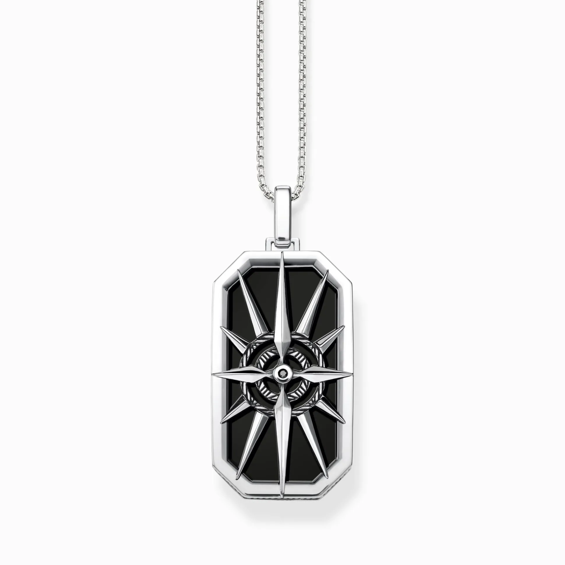 Store Venezianerkette L42v oxidiert 3 Ösen Damen Halsketten