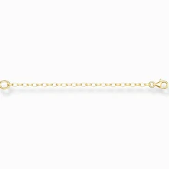 Store Verlängerungskette klassisch Herren 18K Vergoldung - 925 Silber