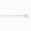 Best Verlängerungskette klassisch Damen 18K Rosé-Vergoldung - 925 Silber