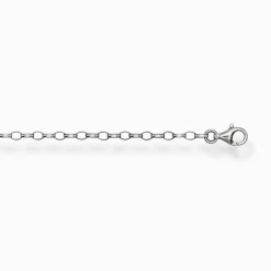 Online Verlängerungskette klassisch geschwärzt Herren 925 Silber